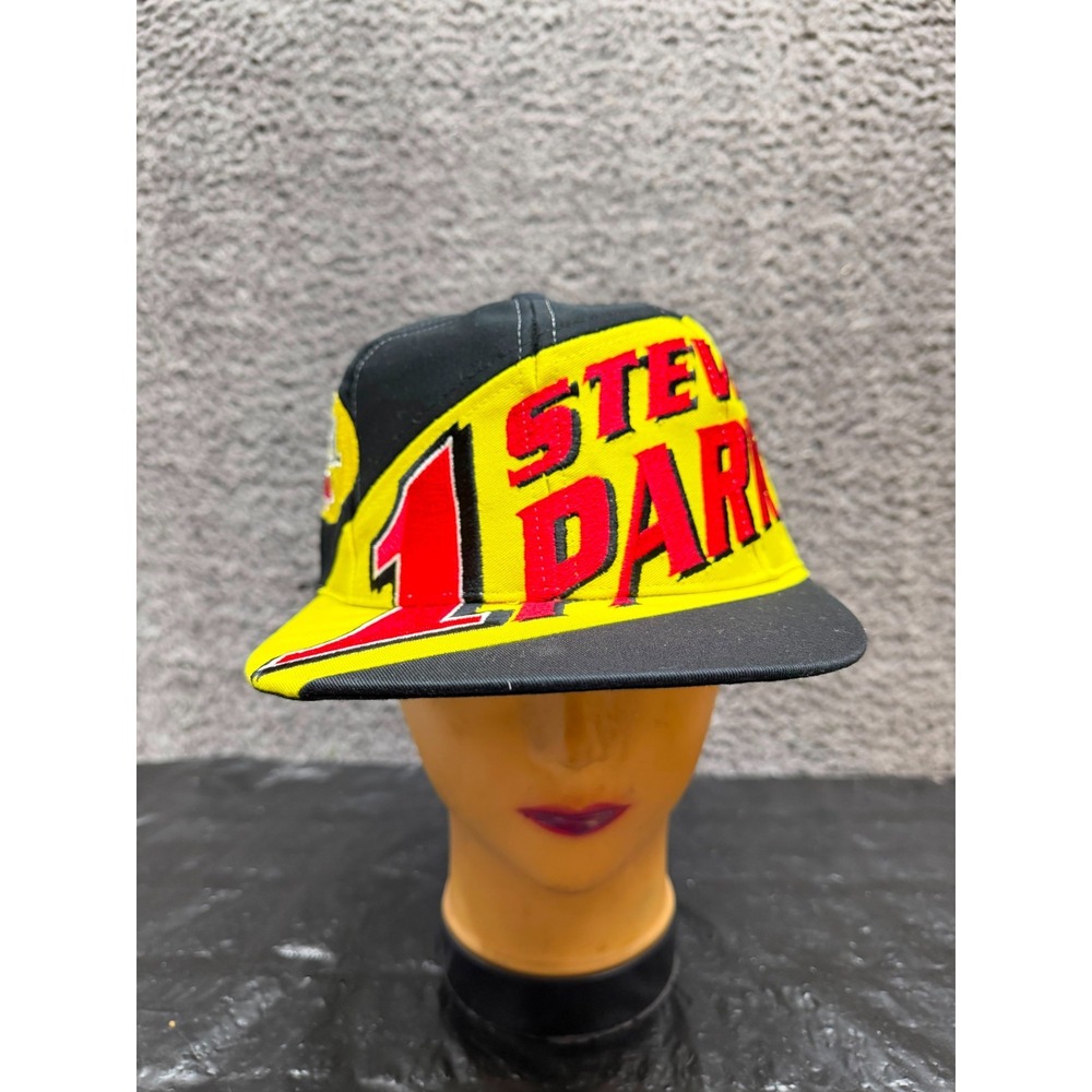 Vintage Chase Authentics Nascar Steve Park 1 Pennzoil Snapback Hat One Size NWOT